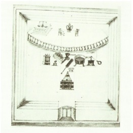 Rite de Stricte Observance : Salle de travail des Alchimistes en 1770